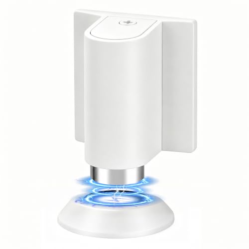 Magnetic Door Stopper Floor Mount (White)