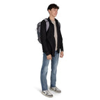 Axis Laptop Backpack (Black/Coal Grey)