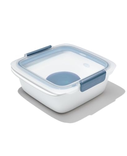 Good Grips Prep & Go Food Storage Salad Container (Salad Container / Ocean Blue)