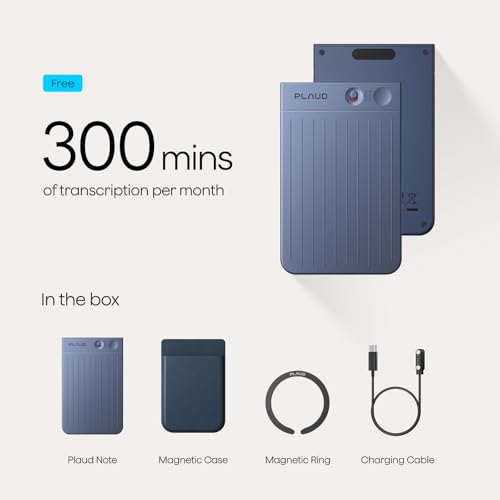 Note AI Voice Recorder (Dark Blue)