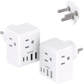 2 Pack Israel Power Adapter