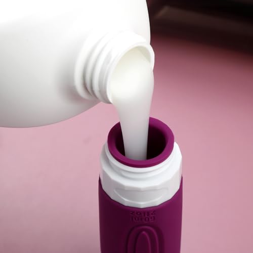 Travel Bottles for Toiletries (Dark-Purp-2oz)