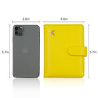 RFID Passport Holder for Travel Women (Yellow)