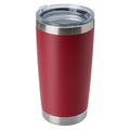 20oz Stainless Steel Tumbler Bulk with Lid (1 Count (Pack of 1) / Powder Red)