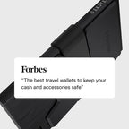 Aluminum Cardholder Wallet for Men (Brushed Black)