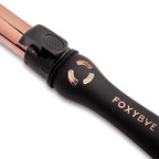 Rotating Curling Iron (1 inch / Black - Rose Gold - Titanium Rotating Curler)