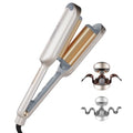 Curling Iron Hair Crimper Waver (Elegant Gold / 1.25 Inch)