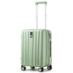 20 Inch Expandable Carry on Luggage 22x14x9 Airline Approved (20 Inch EXT / Bamboo Green)