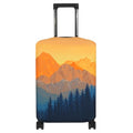 Luggage Cover Fits 18 (S / Amber Mountains)