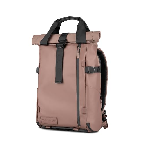 PRVKE Rolltop 21L V4 Camera Backpack (21L (Bag Only) / Rolltop / Aegean Blue)