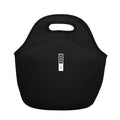 LunchTote Zippered Bag Insulated Neoprene Caddy (Black / Large 4.5 Quart Lunch Tote)