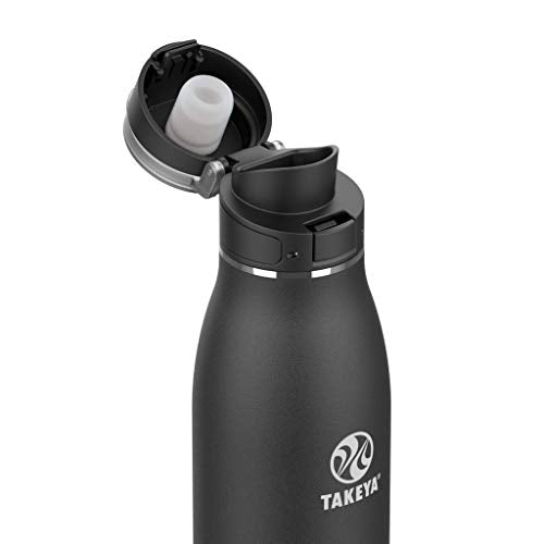 Traveler Stainless Steel Travel Coffee Mug with Flip (Onyx / 25 Ounces)