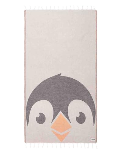 Turkish Beach Towel (Regular / Tux Penguin)