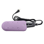Heat Insulating Silicone Mat Pouch for Hair Styling Tools (Purple)
