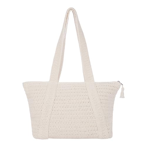 Women's Beach Tote Bag (One Size / Egret)
