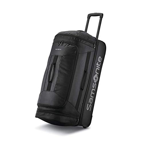 Andante 2 Wheeled Duffel Bag (28-Inch / All Black)