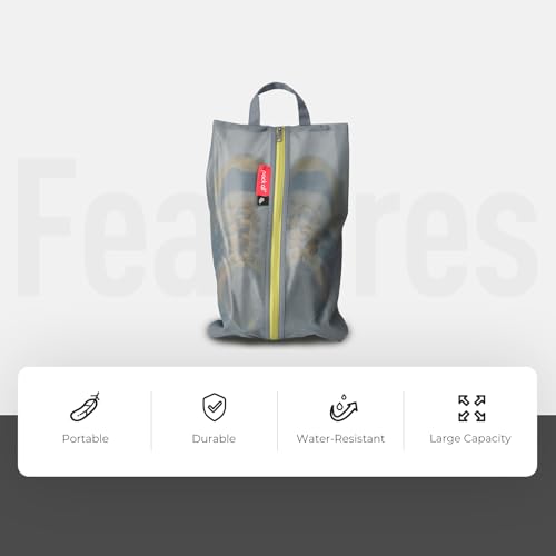 Shoe Bag for Travel (Grey / 1 Pack)