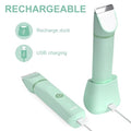 Electric Body Hair Trimmer (Avocado Green)