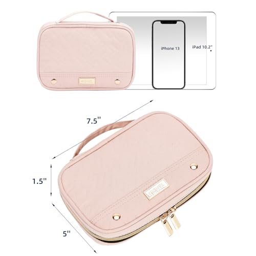Travel Jewelry Case Organizer (Pink / Small)