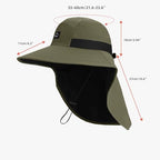 Outdoor Sun Hat for Men Women (1pack-army Green)