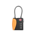 TSA Approved Travel Luggage Locks (Orange / 1 Pack)