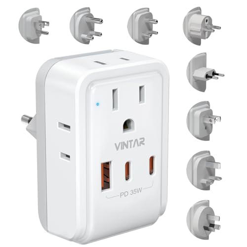 35W Universal Travel Adapter (Type A/B/C/D/E/F/G/I/M-Worldwide Adapter 35W)