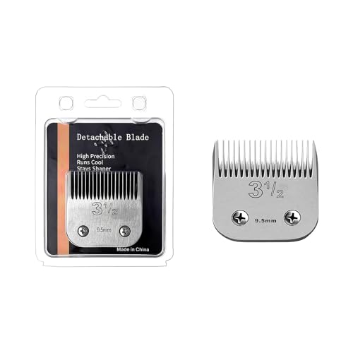 3-1/2 Replacement Ceramic Blade,Compatible with Oster Classic 76,Andis AGC (Size 3-1/2)