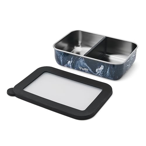 Stainless Steel Bento Box (Azurite Marble)