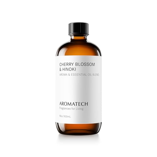 Cherry Blossom & Hinoki Aroma Oil for Scent Diffuser (16 Fl Oz (Pack of 1))