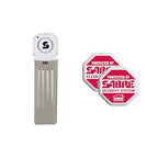 120 dB Wedge Door Stop Security Alarm (White/Red)