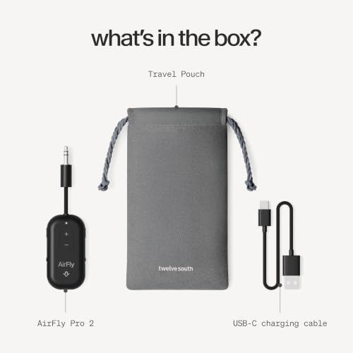 AirFly Pro 2 Bluetooth Adapter (Black / AirFly Pro 2)