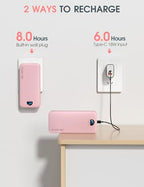 Portable Charger 20000mAh PD20W w (Magenta)