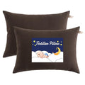 Toddler Pillows (Dark Brown / 13"x18")