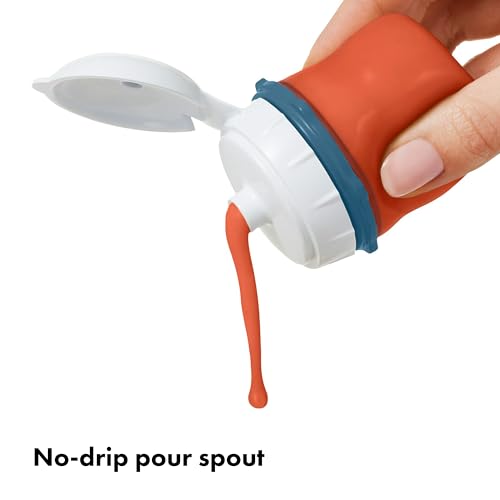 Good Grips Prep & Go Silicone Squeeze Bottle (Squeeze Bottle / Ocean Blue)