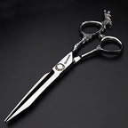 6/7-inch Professional Hairdresser Set, Stainless Steel Scissors (6 inch-3pc-A) (6 Inch-3pc-a)