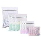Laundry Bags Set of 16 Pack (Mixcolor with mesh bags)