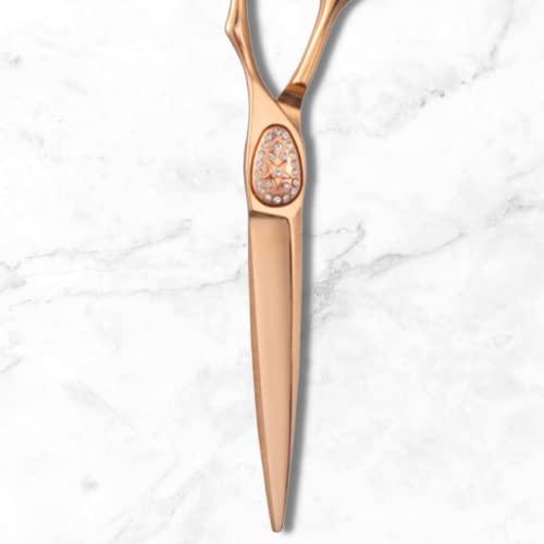 Ikigai Rose Gold 6" Hair Cutting Scissors (Hair Cutting Scissors)