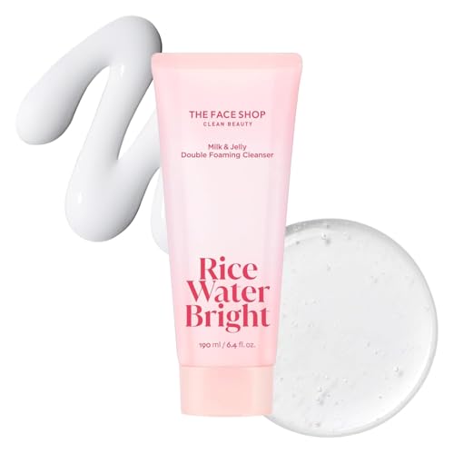 Rice Water Bright Milk & Jelly Double Cleanser