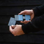 Aluminum Cardholder Wallet for Men (Midnight Blue)