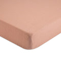 Fitted Sheet Soft Cotton Fitted Sheet for Cribs and Nurseries (Beige)