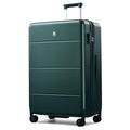 Expandable Large Checked Luggage (Blackish Green / 28 Inch EXT)