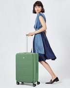 Hardside Expandable Carry On Luggage (Forest Green / 20 Inch EXT)