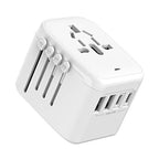 Universal International Power Travel Plug Adapter (White)