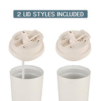 Coffee Travel Mug with Flip Lid (Glass Cat)