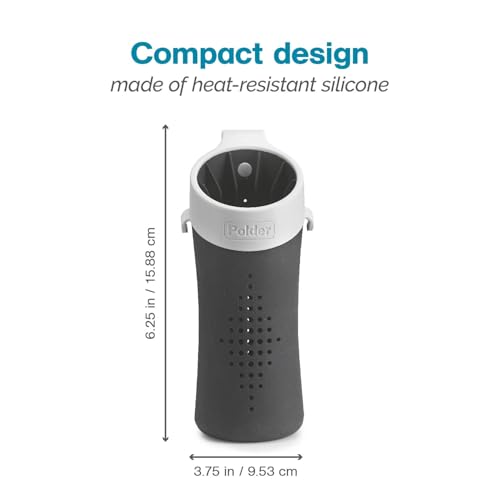 High Heat Silicone Hot Sleeve Cover for Flat Iron (Black)