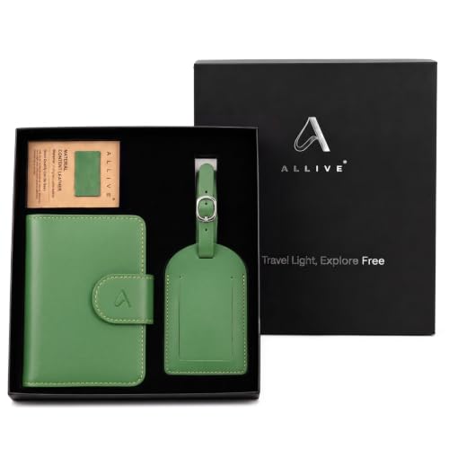 Rfid Passport Holder for Travel Women (323#Avocado Green)
