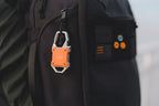 UAG Monarch Case for AirTag (Orange/Silver)