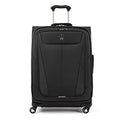 Maxlite 5 Softside Checked Luggage Spinner (Checked-Medium 25-Inch / Black)