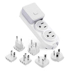 Travel Power Strip W (white gray)
