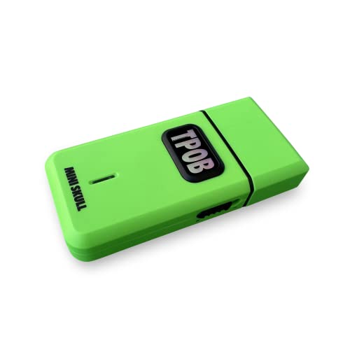 Mini Skull Single Shaver Compact Design that can fit in Your Pocket with a Turbo Charged Motor (Slime)